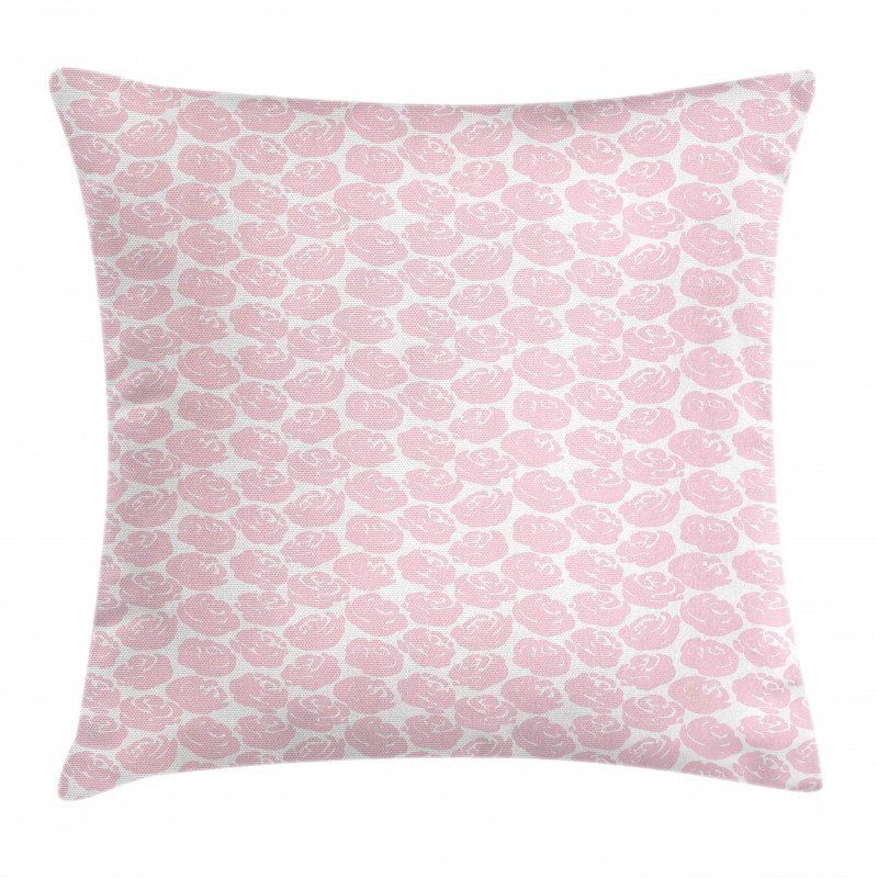 Floral Simplicity Rose Art Pillow Cover