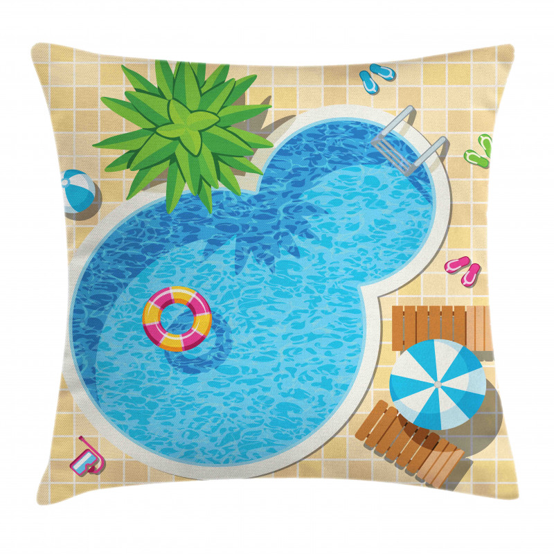 Summer Vacation Leisure Pillow Cover