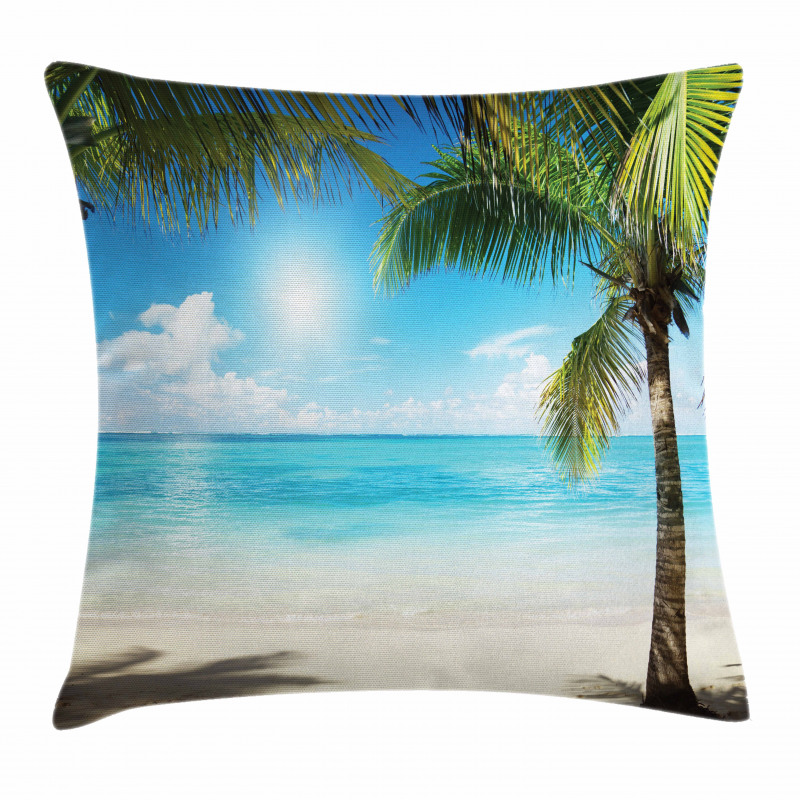 Coconut Shadows Pillow Cover