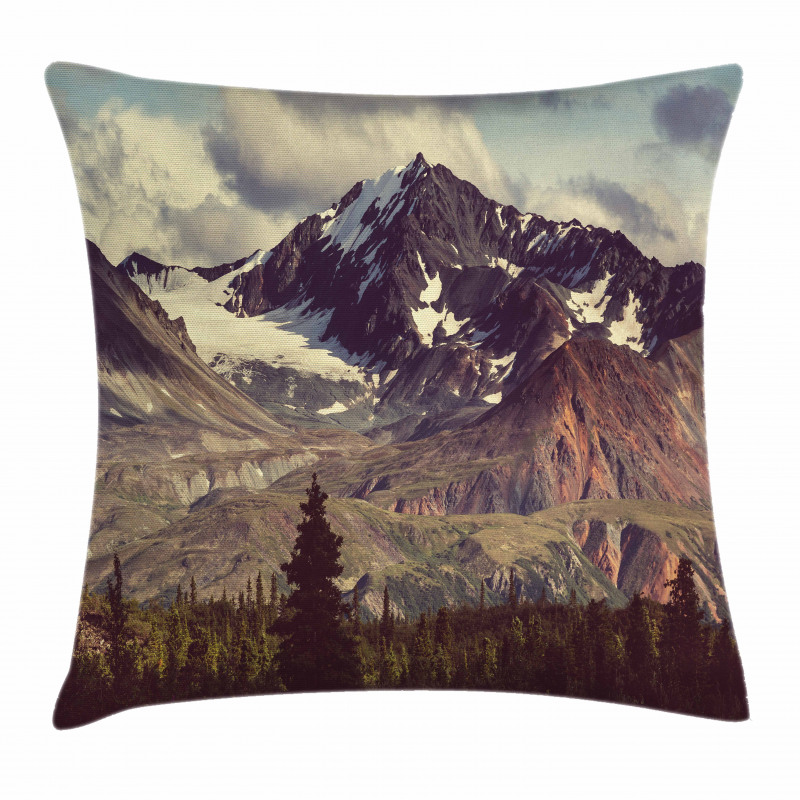 Alaska Scenery Pillow Cover