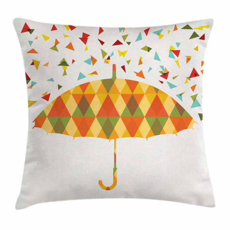 Triangles Umbrella Pillow Cover