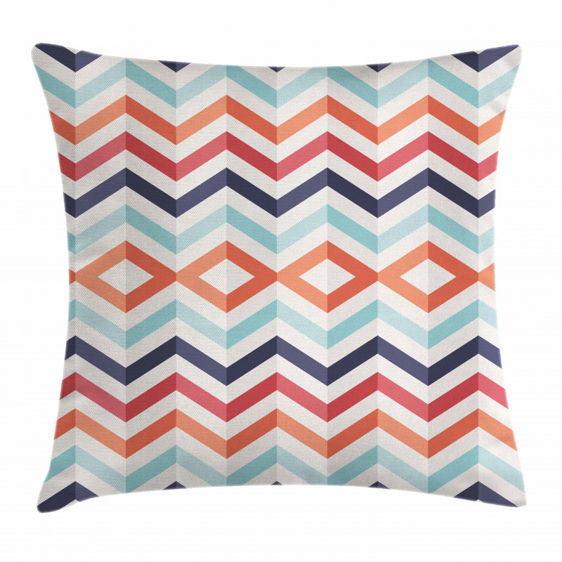 Zigzag Lines Stripes Pillow Cover