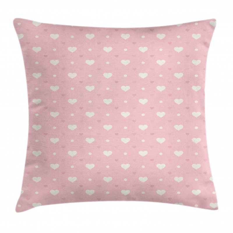 Heart Speckles Love Pillow Cover