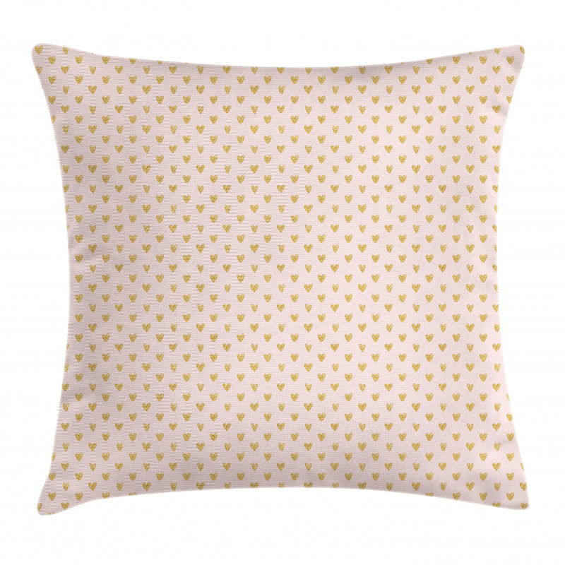 Dainty Love Theme Abstract Pillow Cover