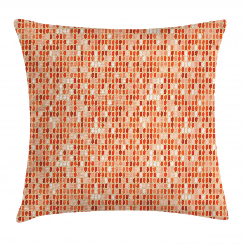 Shades of Tangerine Pillow Cover