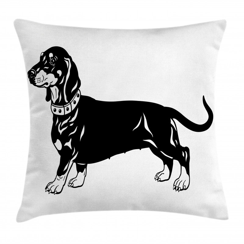 Long Torso Breed Dog Pillow Cover