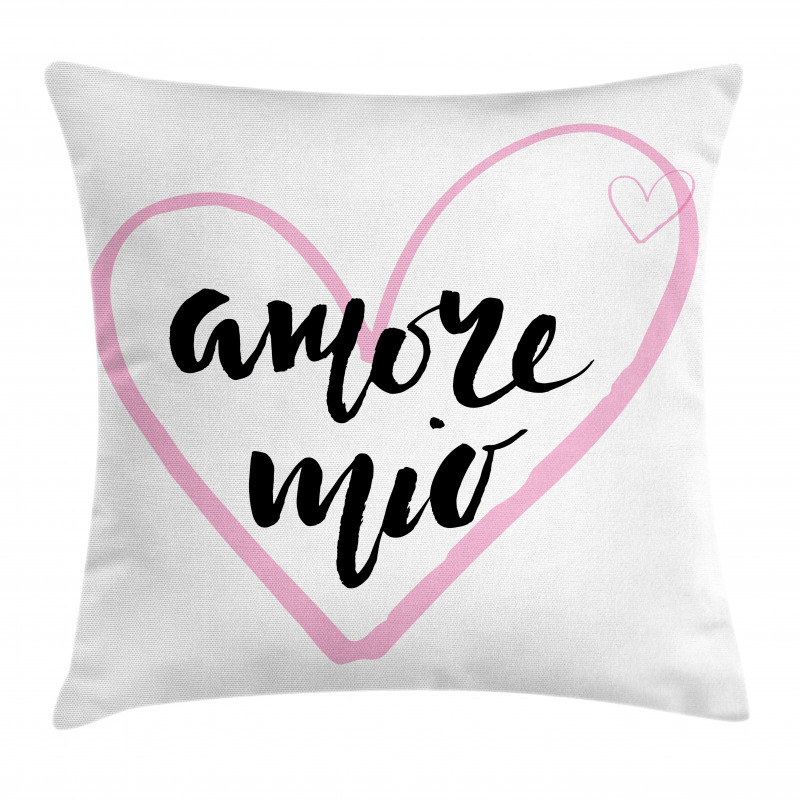 My Love with a Heart Pillow Cover