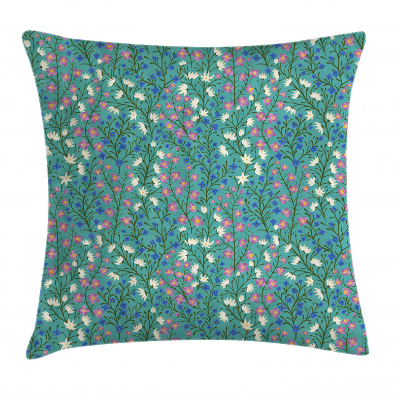 Ornate Nature Design Pillow Cover