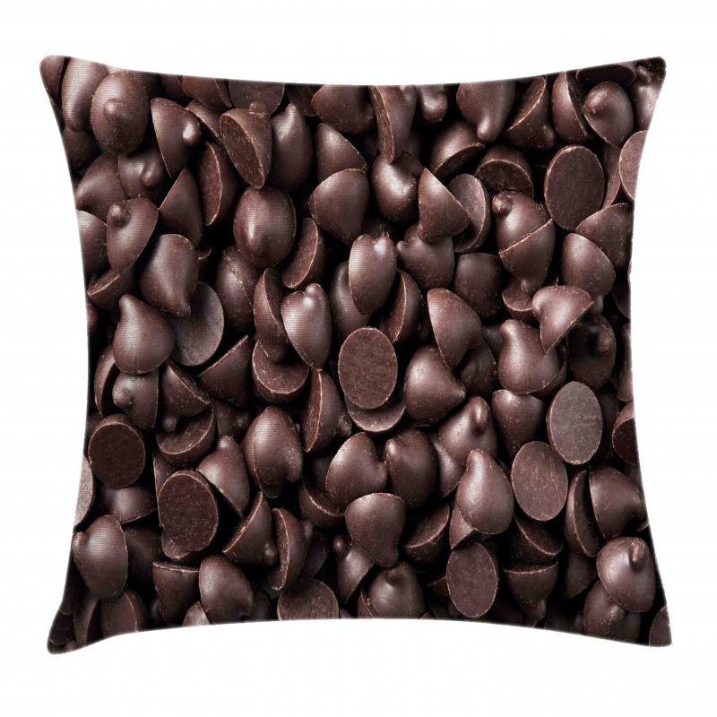 Close up Dessert Photo Pillow Cover