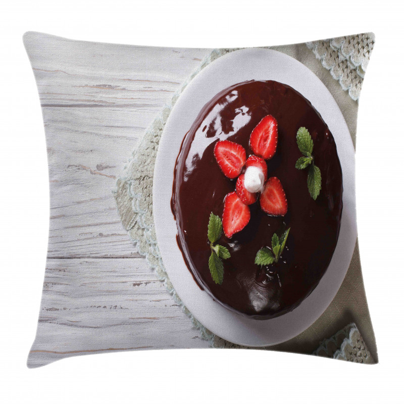 Photo of Chocolate Cake Pillow Cover