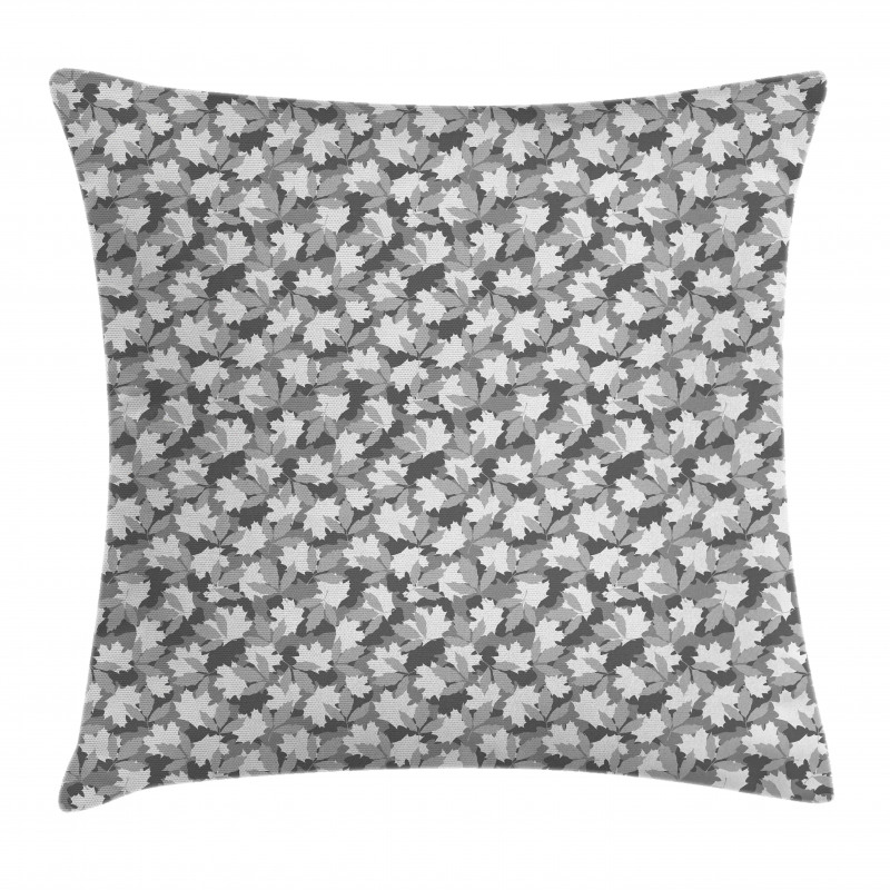 Foliage Leaves Bleak Pillow Cover