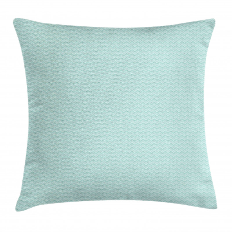 Pastel Simple Art Zigzags Pillow Cover