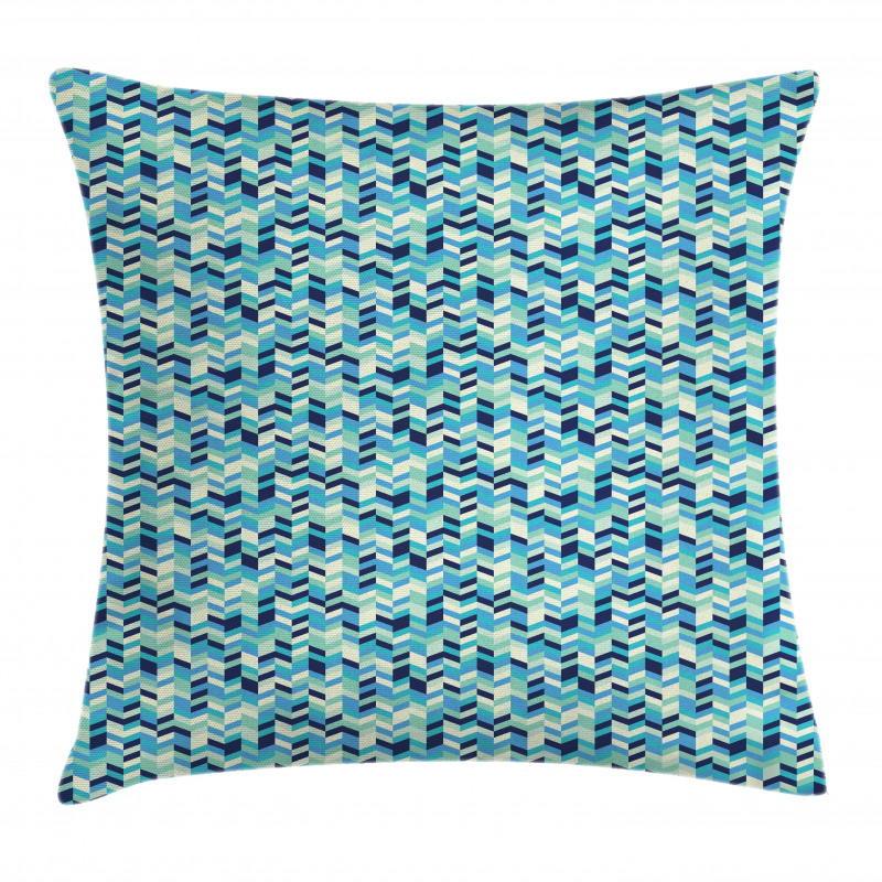 Green and Blue Tones Pillow Cover