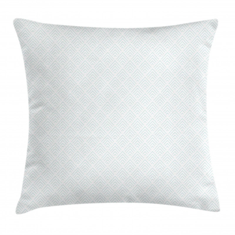 Simple Line Art Rhombus Pillow Cover