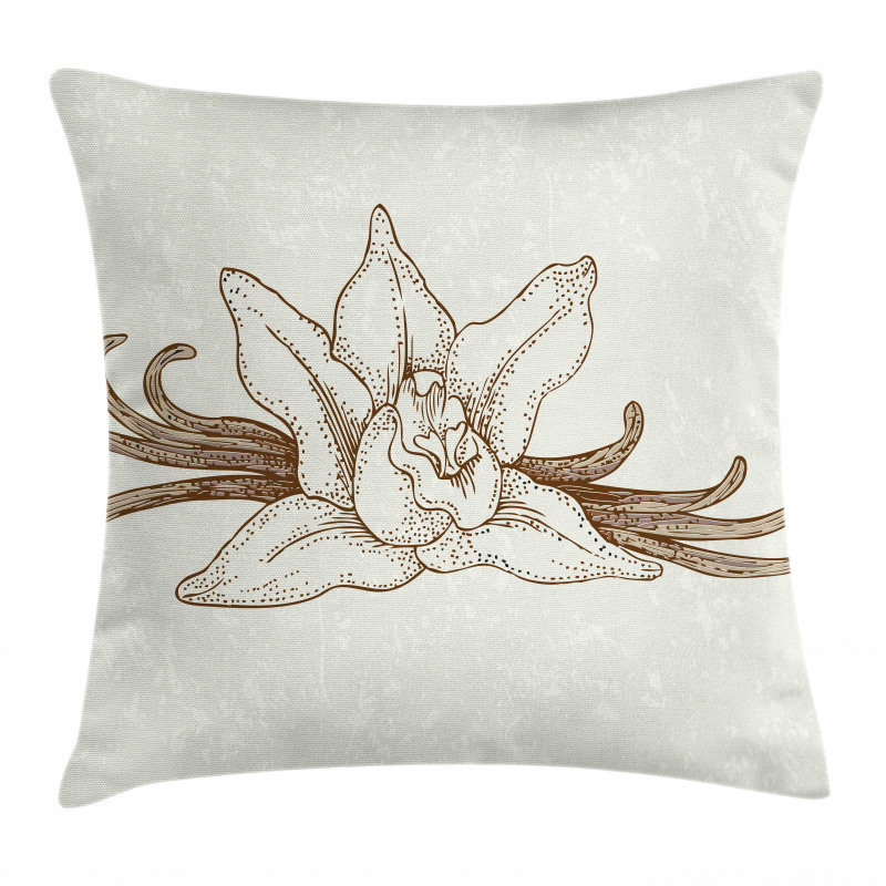 Vintage Aromatic Flower Pillow Cover