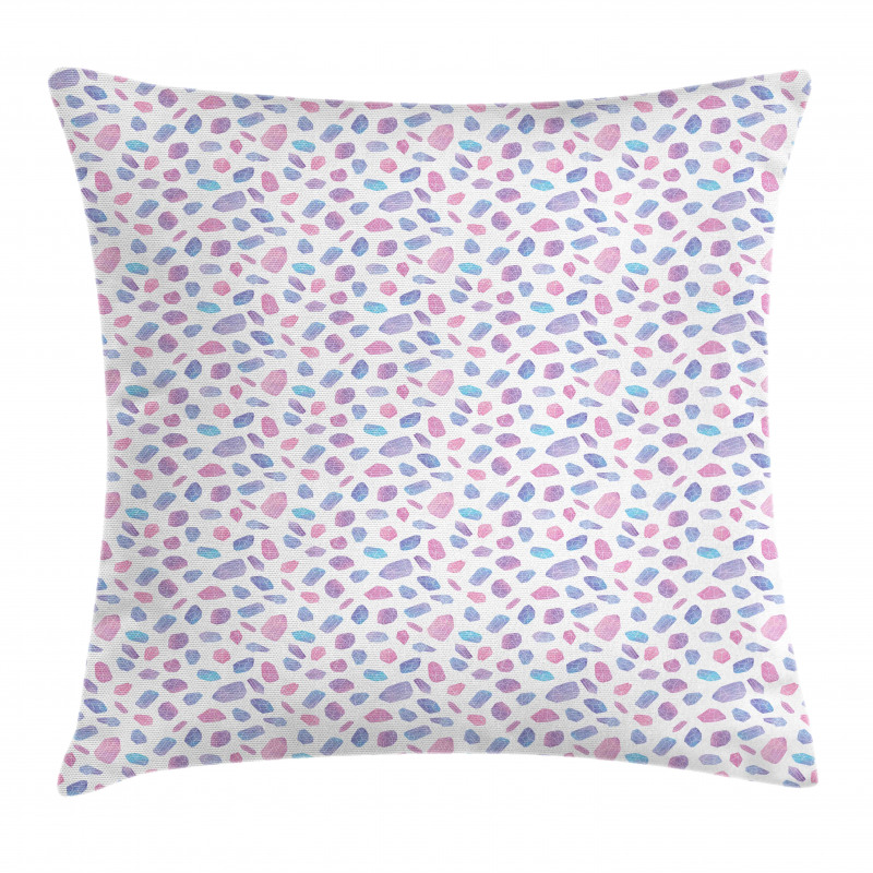 Composition of Gemstones Pillow Cover