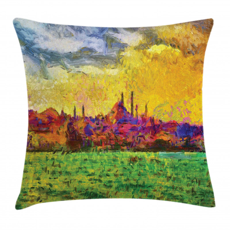 Istanbul Shoreline Pillow Cover