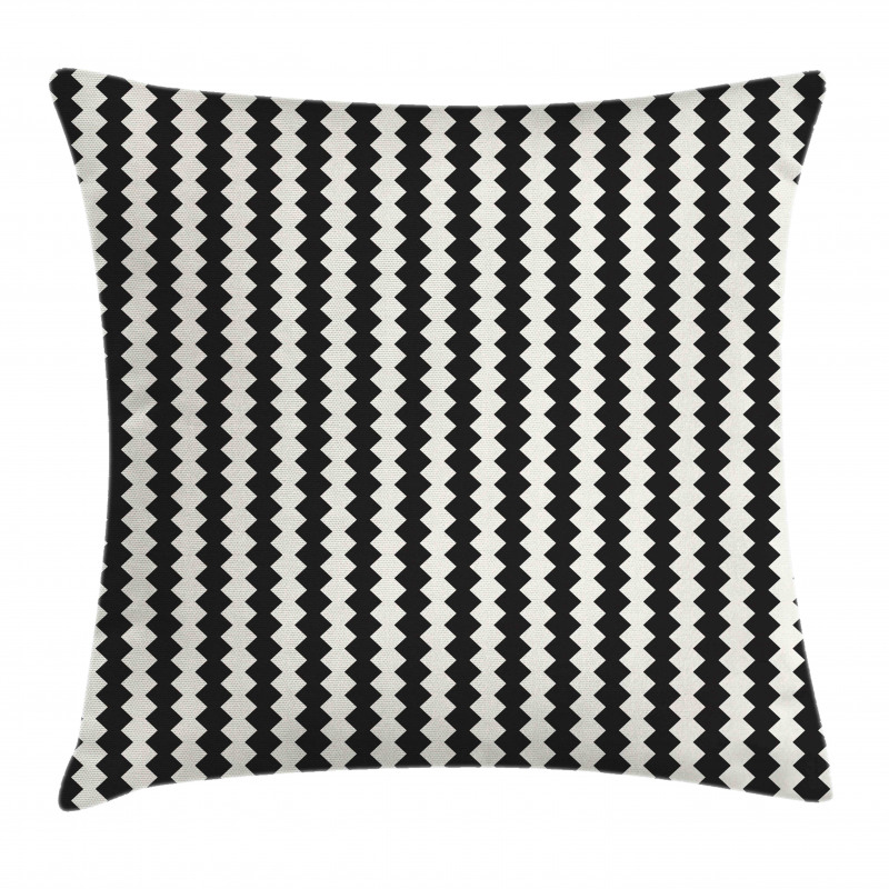 Repeating Retro Ornament Pillow Cover