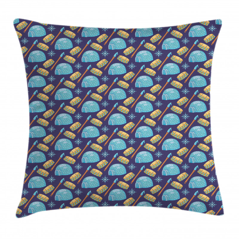 Igloos Eskimosic Pillow Cover