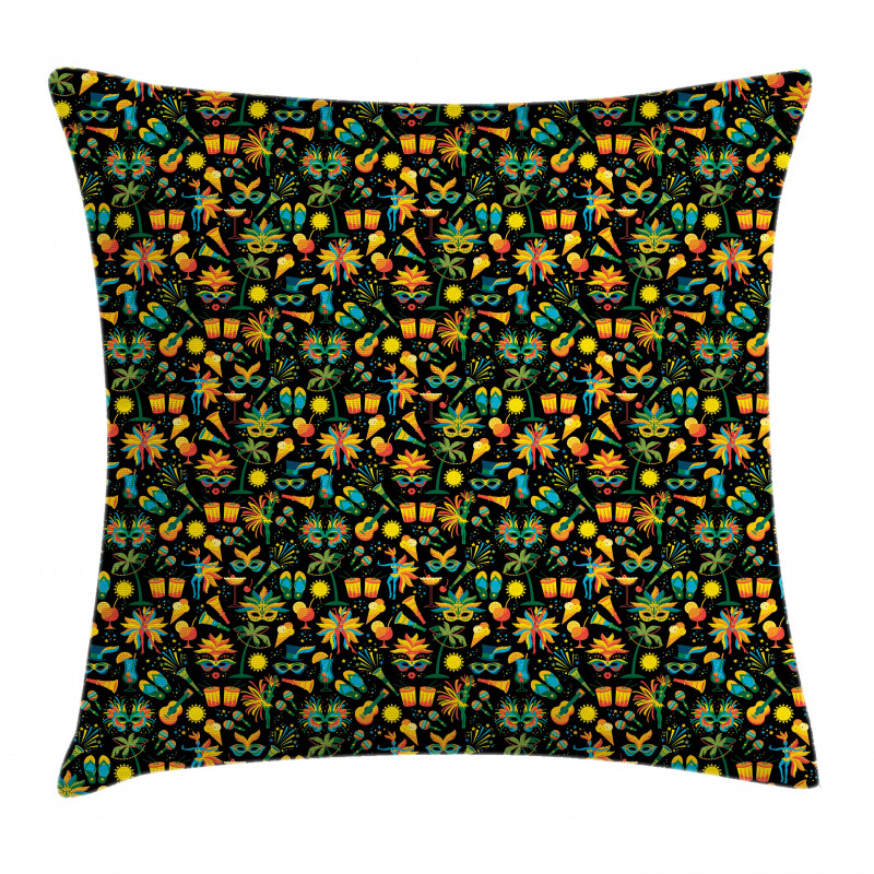 Elements of Brazil Joyous Pillow Cover