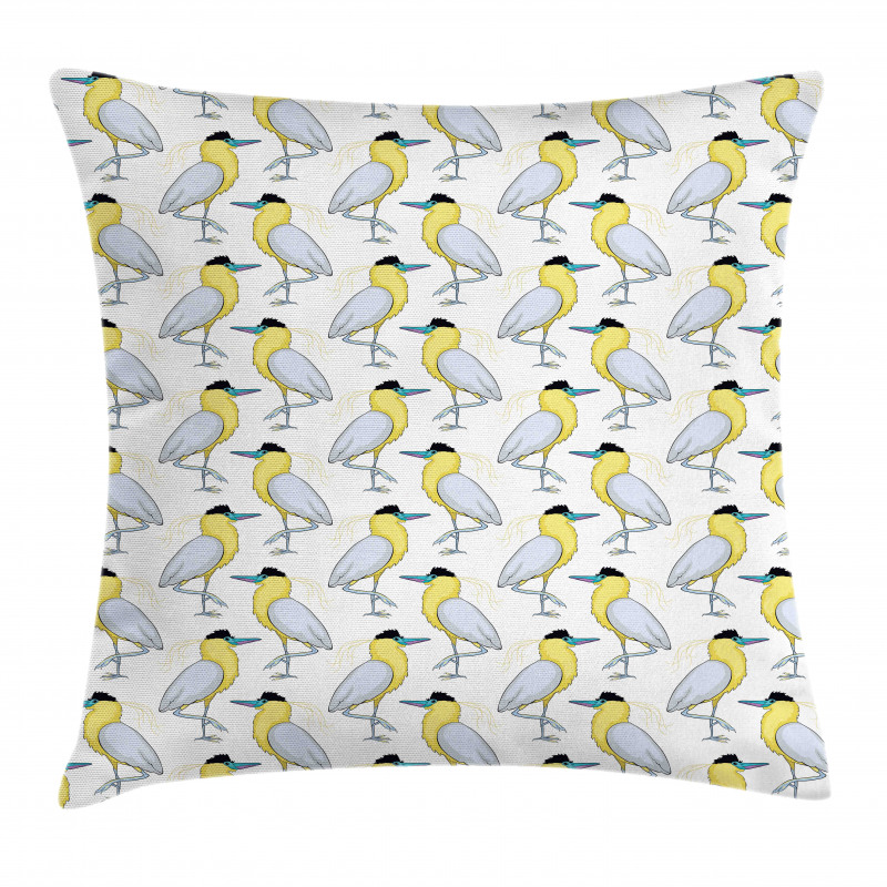 Exotic Bird Pillow Cover