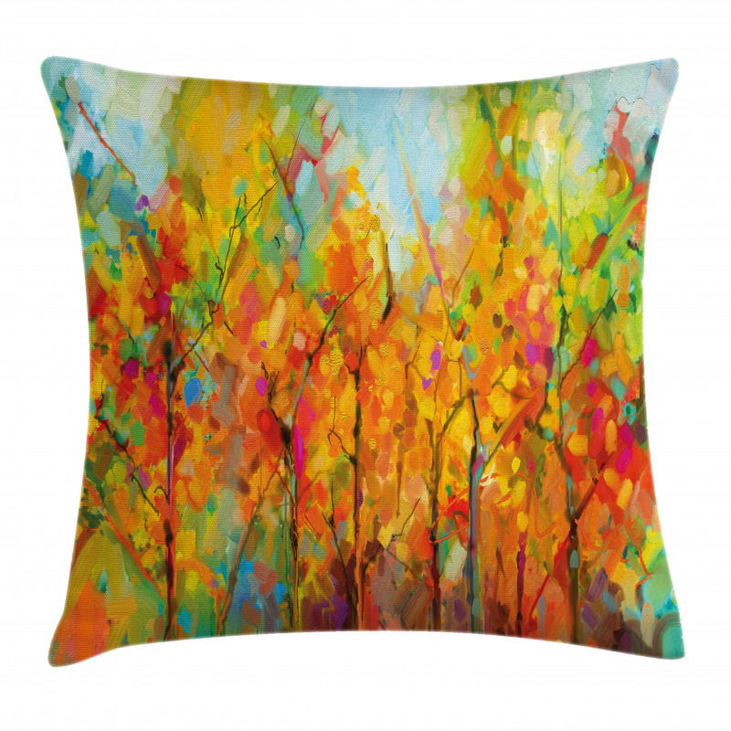 Fine Art Tree Forest Pillow Cover