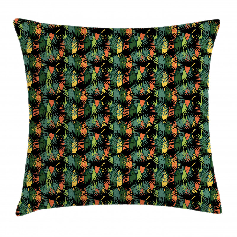 Tropical Hawaiian Jungle Pillow Cover