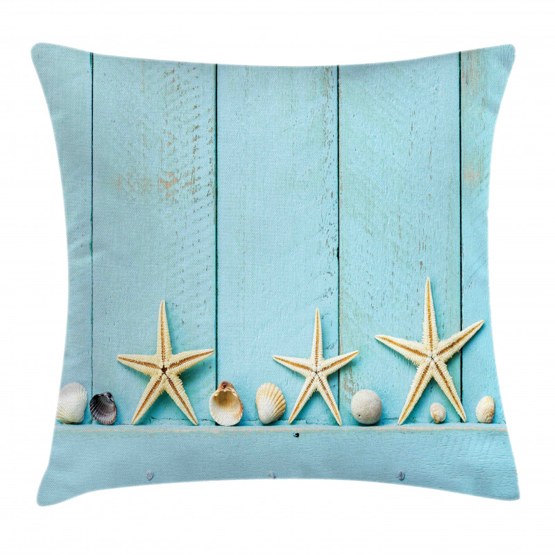 Nautical Stars Shell Pillow Cover