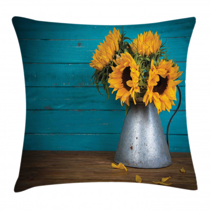 Flowers in Antique Vase Pillow Cover