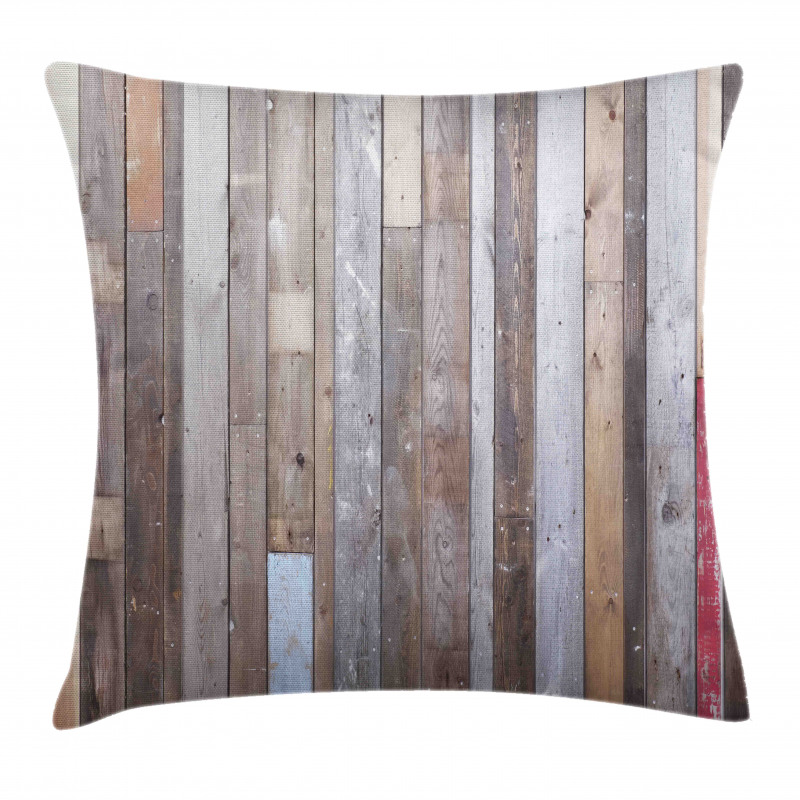 Retro Effect Photograph Pillow Cover