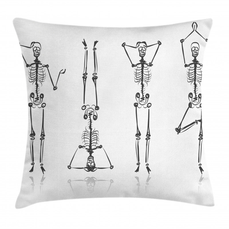 Dancing Halloween Pillow Cover