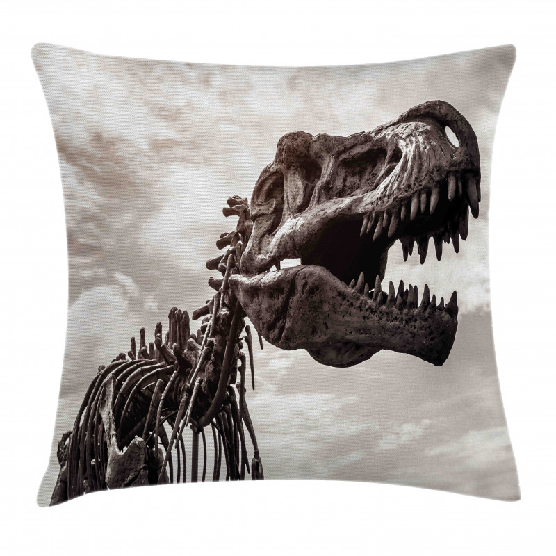 T Rex Dinosaur Remains Pillow Cover