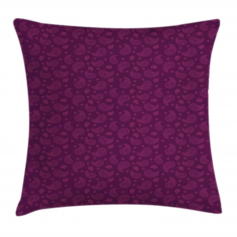 Simplistic Outline Floral Pillow Cover