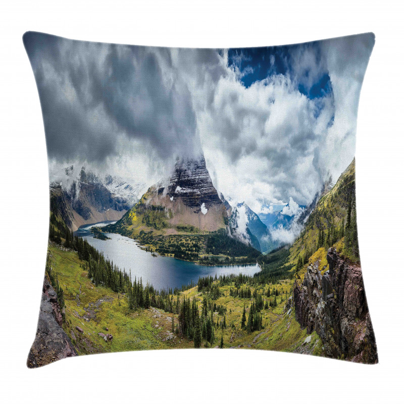 Overlook Vista Hidden Lake Pillow Cover