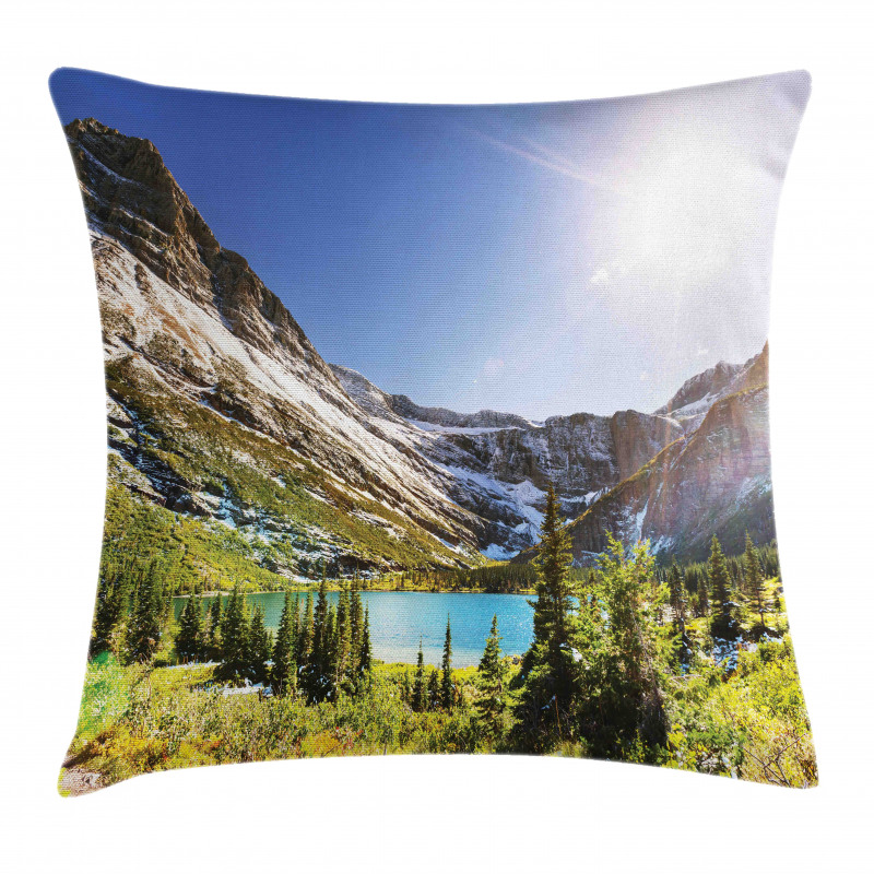 Peaceful Nature Scene Montana Pillow Cover