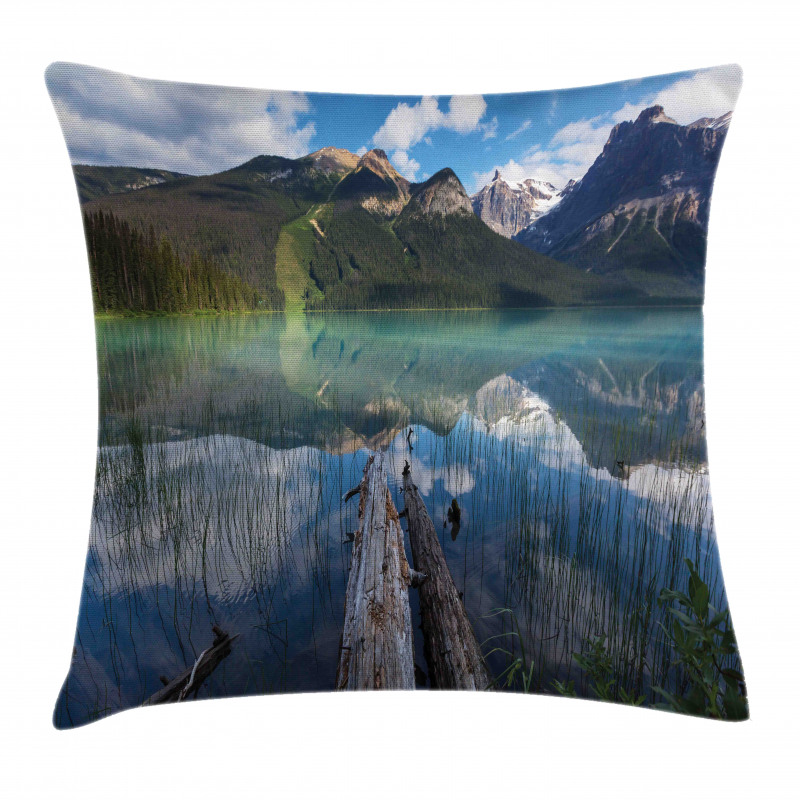 Serenity Emerald Lake Pillow Cover