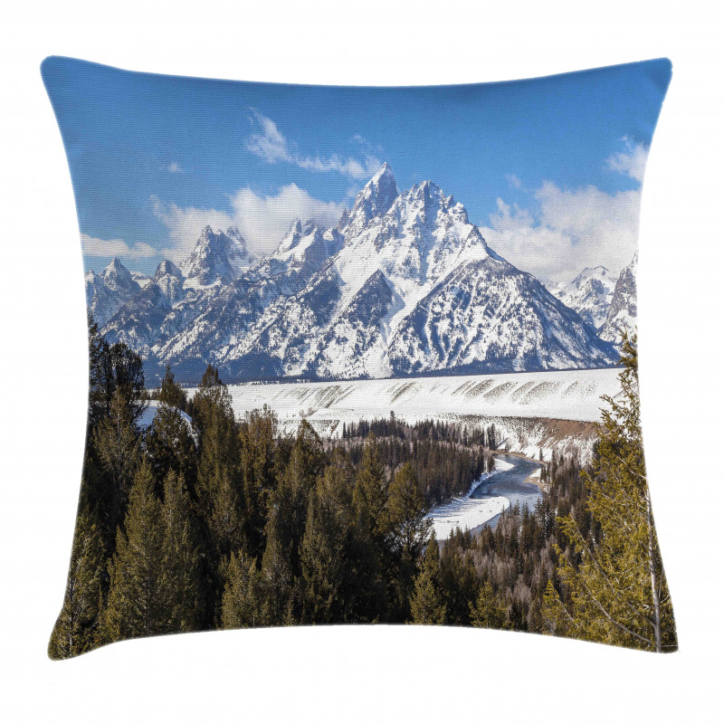 Magnificent Grand Teton Pillow Cover