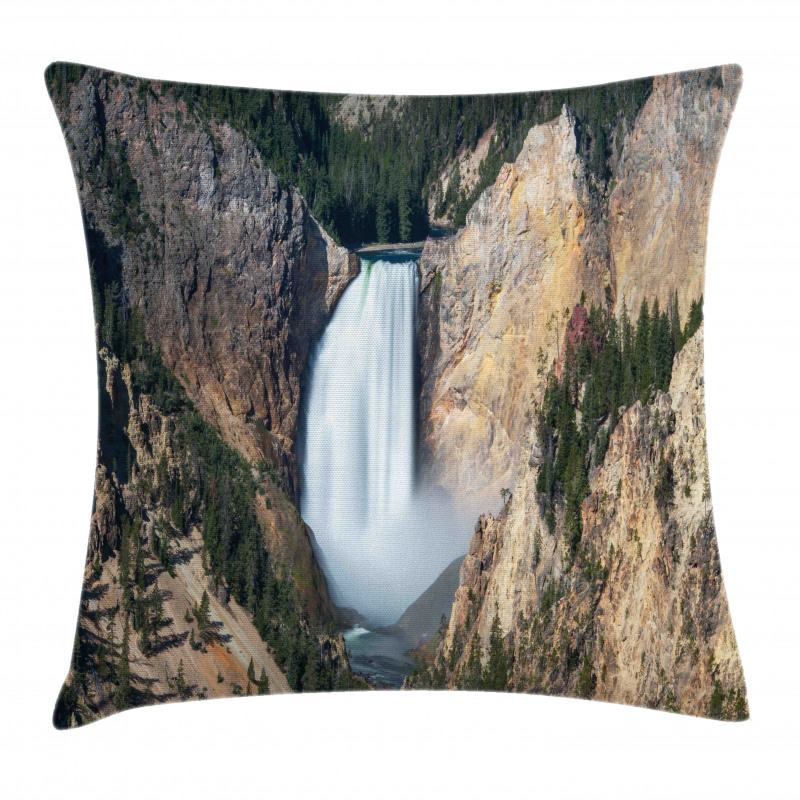 Grand Canyon of Yellowstone Pillow Cover