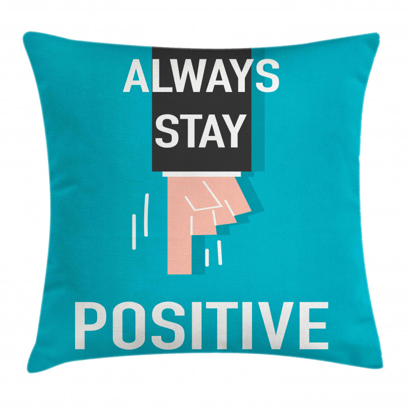 Always Stay Words Pillow Cover