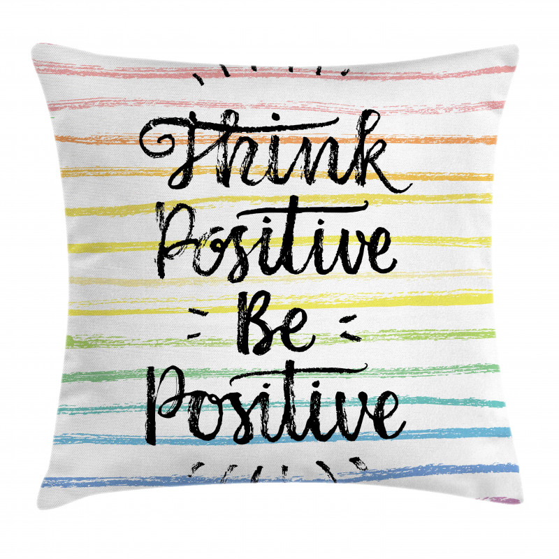 Motive Rainbow Line Pillow Cover