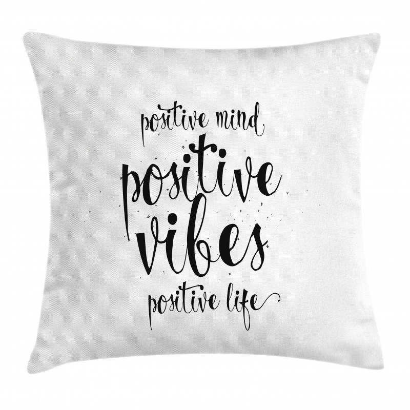 Motivational Words Pillow Cover