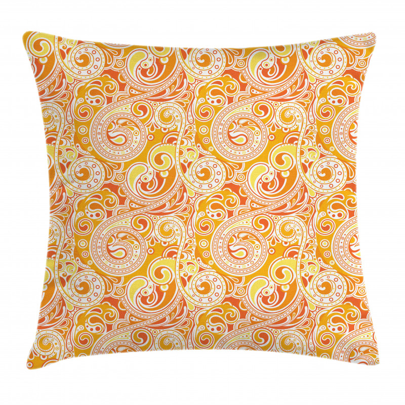 Abstract Swirling Ornates Pillow Cover