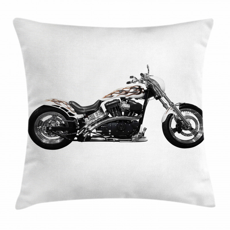 Motorbike Power Ride Pillow Cover