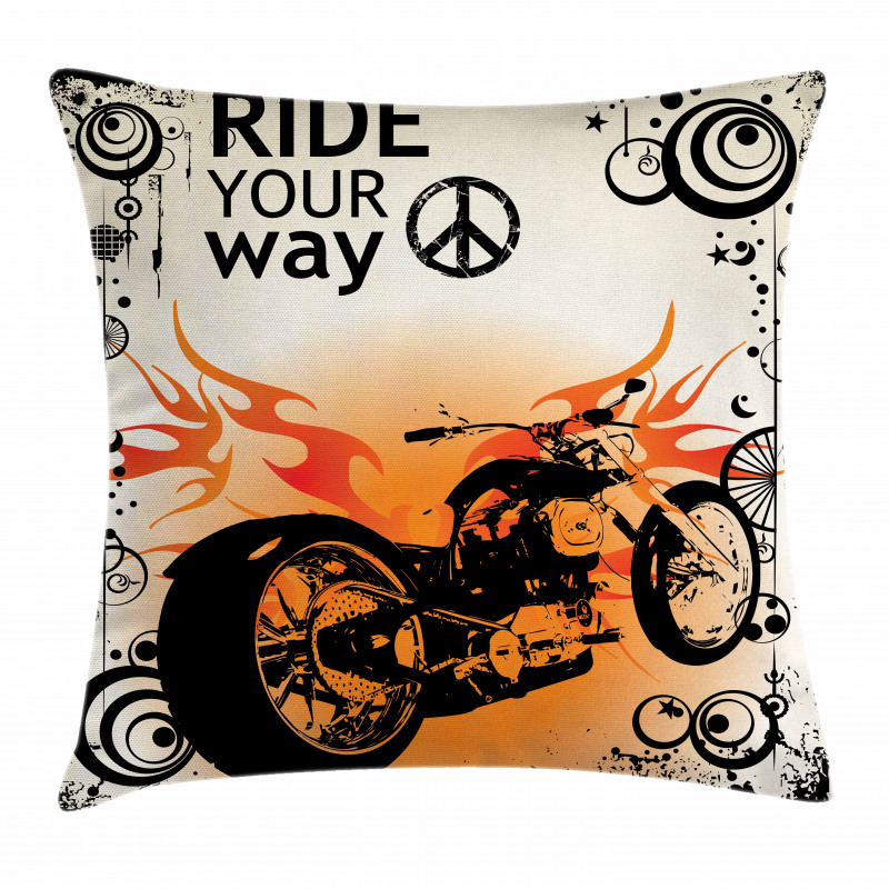 Freedom Theme Sign Pillow Cover
