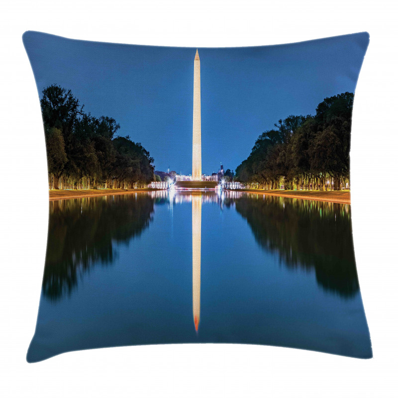 Washington Monument Photo Pillow Cover