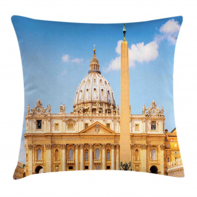 Historic St. Peter's Photo Pillow Cover