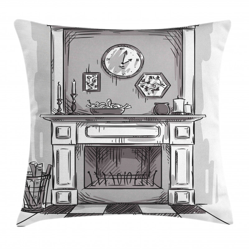 Greyscale Cozy Edge Home Pillow Cover