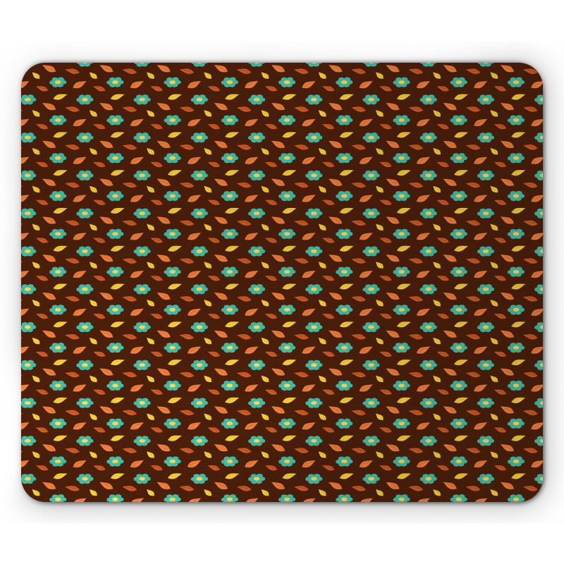 Warm Tones Fall Artwork Mouse Pad