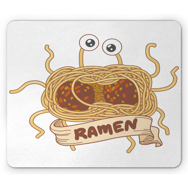 Flying Spaghetti Monster Mouse Pad