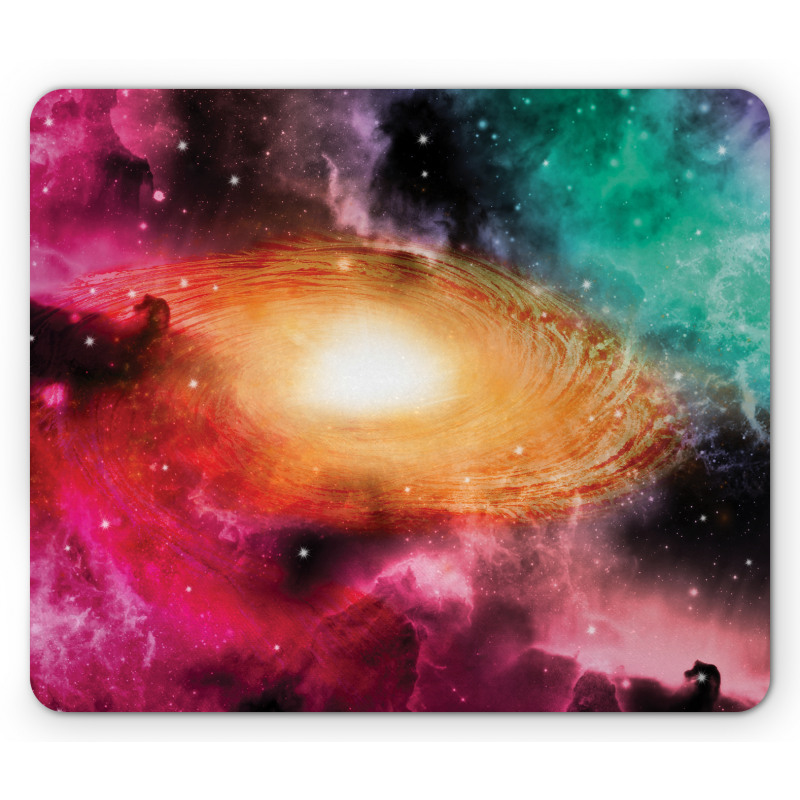Galaxy Stardust Cosmos Mouse Pad